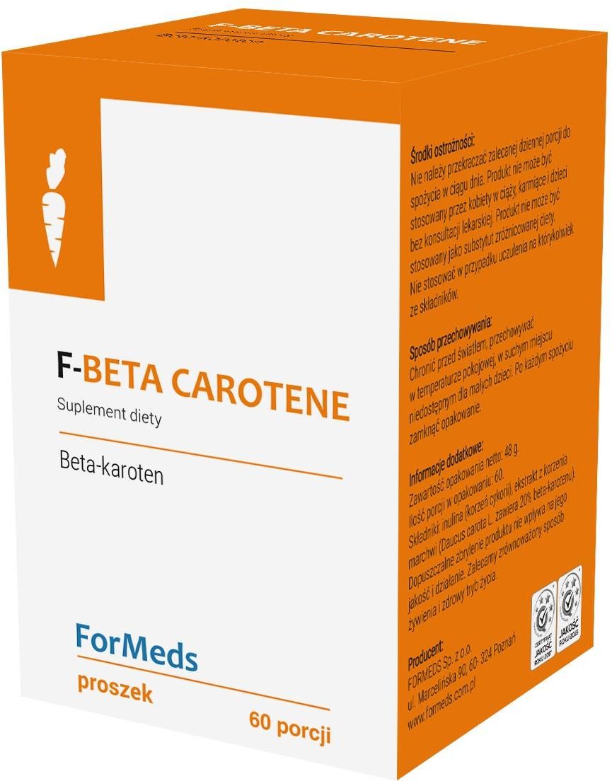 Formeds F Beta Carotene Beta Karoten 60 Szt