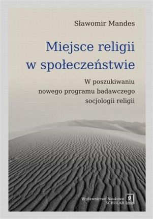 Miejsce religii w społeczeństwie (PDF) - wypożycz od 4.92 zł