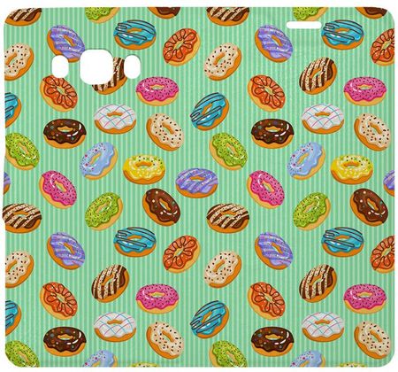 FunCase Flexi Book Galaxy J5 2016 Donuts Pattern