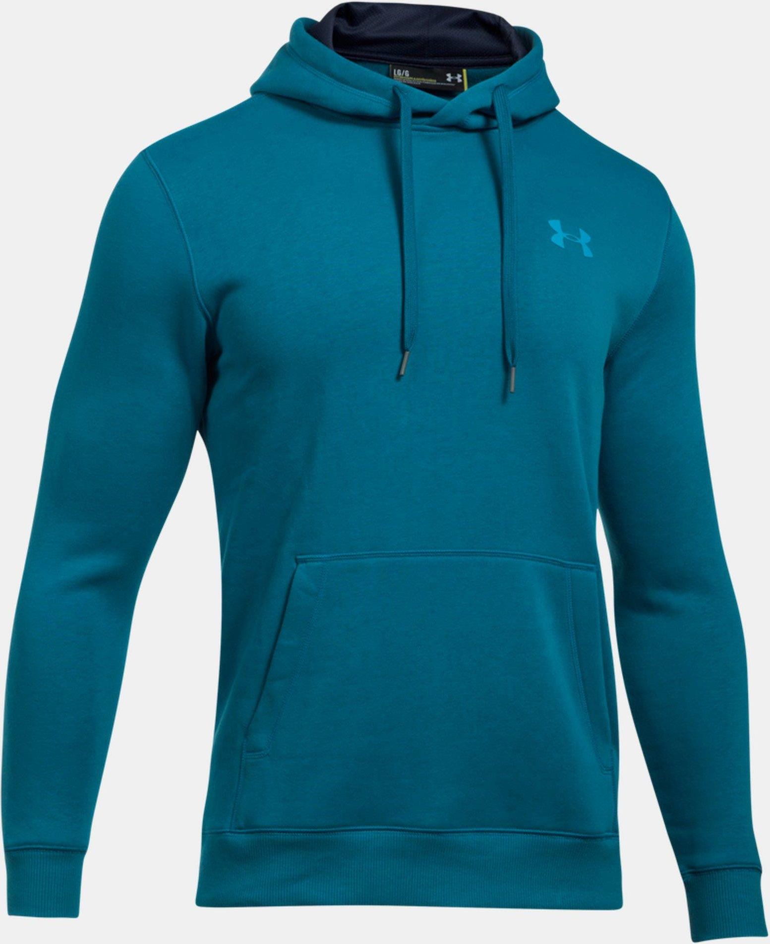 under armour rival fleece fitted hoodie