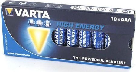 Varta High Energy Box LR03 AAA 10szt (04903121111)