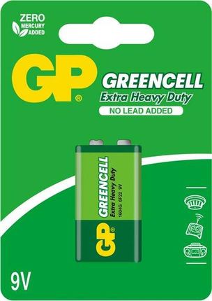 GP Battery Greencell 9V 6F22 9.0V (1604GLF-U1)