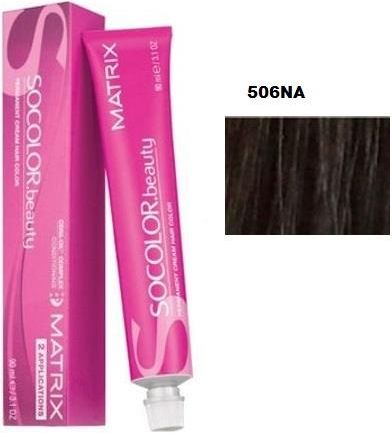 Matrix SoColor Beauty 506NA – Extra Deckendes Dunkelblond Natur Asch | 90ml Haarfarbe | Professionelles Coloration Ergebnis