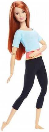 Barbie Lalka Made to move błękitny Top Dhl81 Dpp74