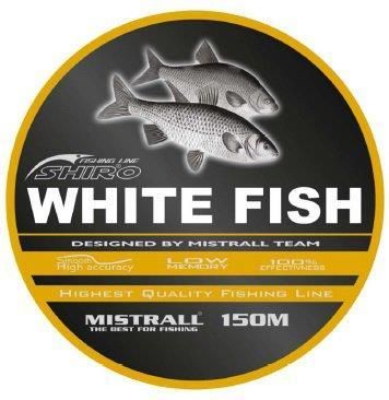 mistrall Żyłka 0,22mm shiro white fish 150m zm3476022