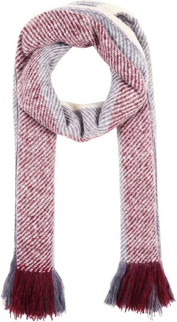 Barbour MUNRO SCARF Szal grey/red - Ceny i opinie - Ceneo.pl