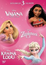 Zdjęcie DISNEY KSIĘŻNICZKA (VAIANA, ZAPLĄTANI, KRAINA LODU) (3DVD) (DVD) - Poznań