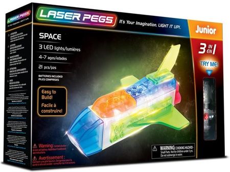 Laser Pegs 3 In 1 Space 