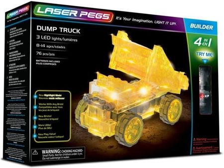 Laser Pegs 4 In 1 Dump Truck 