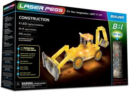 Laser Pegs 8 In 1 Construction 