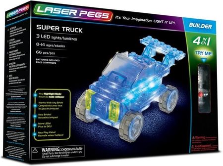 Laser Pegs 4 In 1 Super Truck 