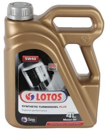 Lotos Synthetic Turbodiesel Plus 5W40 4 Litry 5W40_4Td-Lot