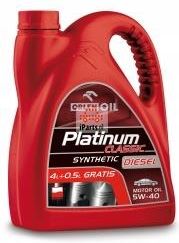 Orlen Platinum Classic Diesel Synthetic 5W40 4,5 Litra 5W404-5Platinumclassicdiesel