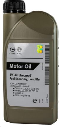 Olej silnikowy Dexos 2 Longlife GM 5W30 1L - Opinie i ceny na