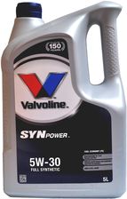 Olej valvoline 5w30 opinie