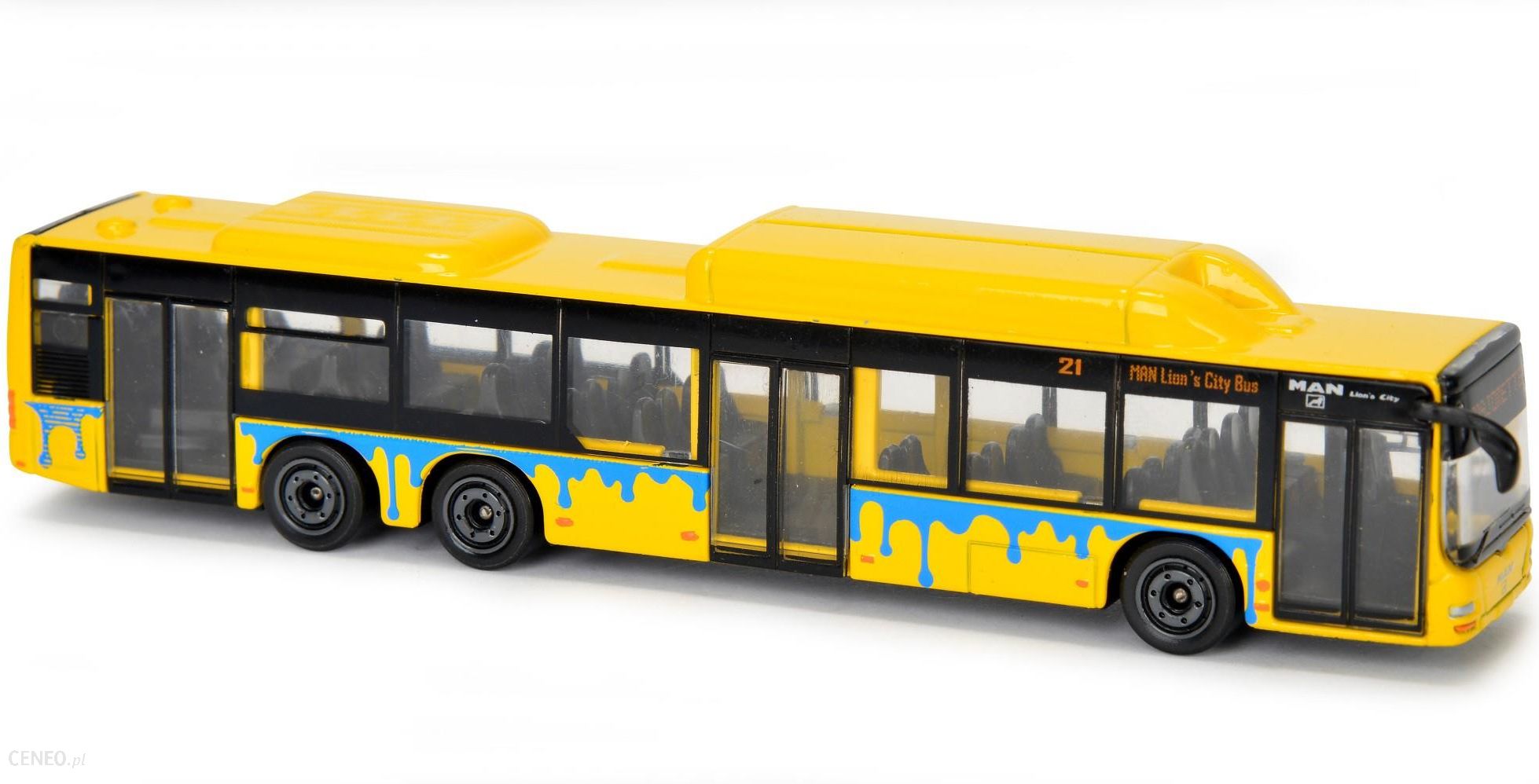 Majorette Autobus Man Żółty Lion'S City Bus (2053150) - Ceny i ...