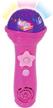 Simba Różowy Mikrofon Światło Dźwięk (6831464)