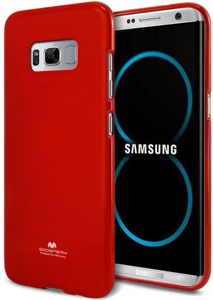 Mercury Goospery Jelly Case Żelowe Galaxy S8 Plus G955 Czerwony