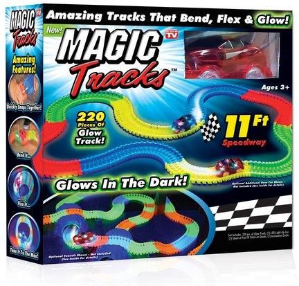 Magic Tracks Świecący Tor Samochodowy 220el. 8692