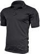 Koszulka polo Texar Elite Pro Long Sleeve - Black