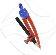 Zdjęcie Cyrkiel Plastikowy Z Ołówkiem /Schemat - Lubsko