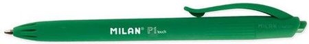 Długopis Milan P1 Rubber Touch Zielony 25 Sztuk
