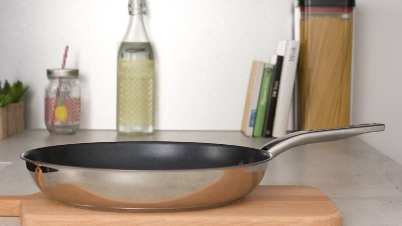 tefal intuition stainless steel frying pan 24 cm