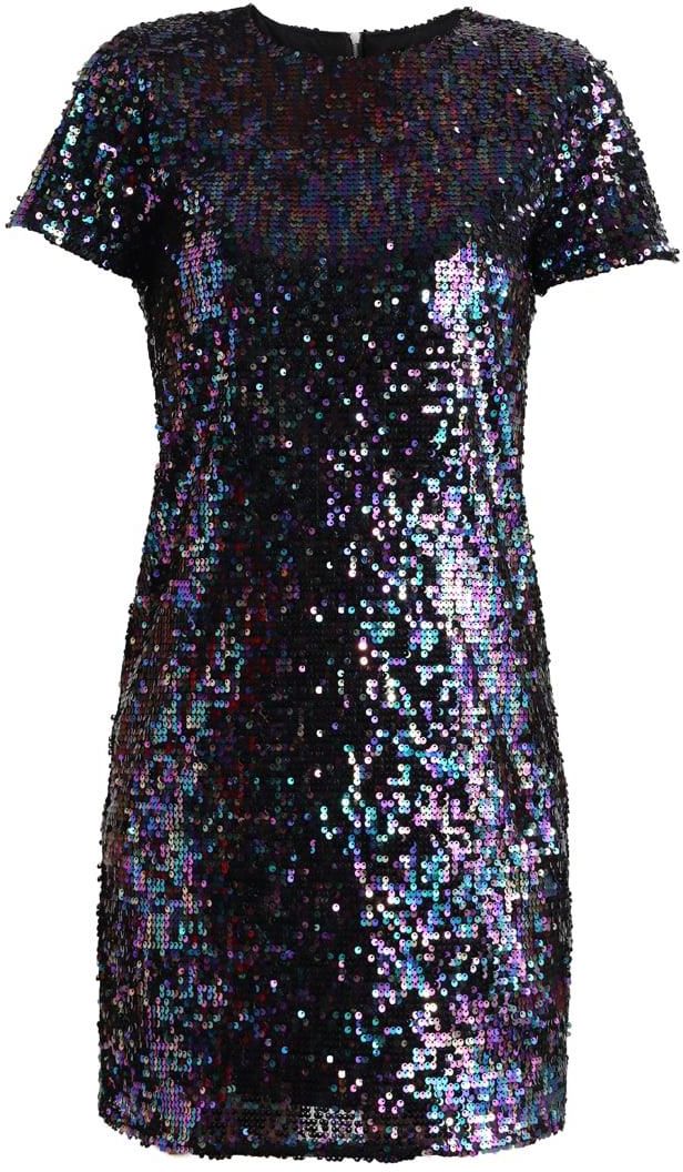Dorothy Perkins NAVY SEQUIN SHIFT DRESS Sukienka koktajlowa navy Ceny