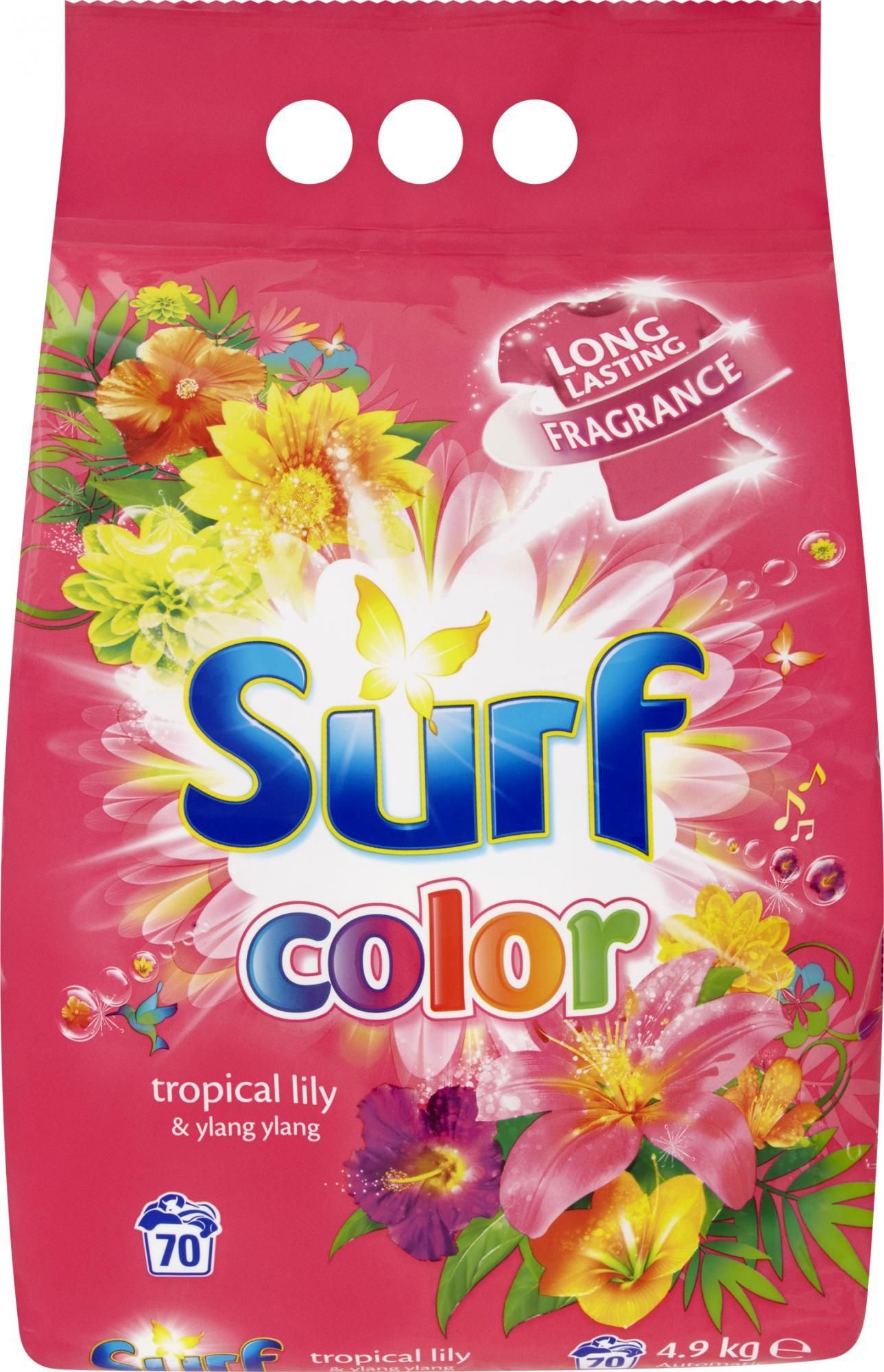 Surf Color, proszek do prania Tropical Lily&Ylang Ylang, 4,9 kg