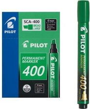 Zdjęcie Pilot Marker Permanentny Ze Ściętą Końcówką Zielony - Skórcz