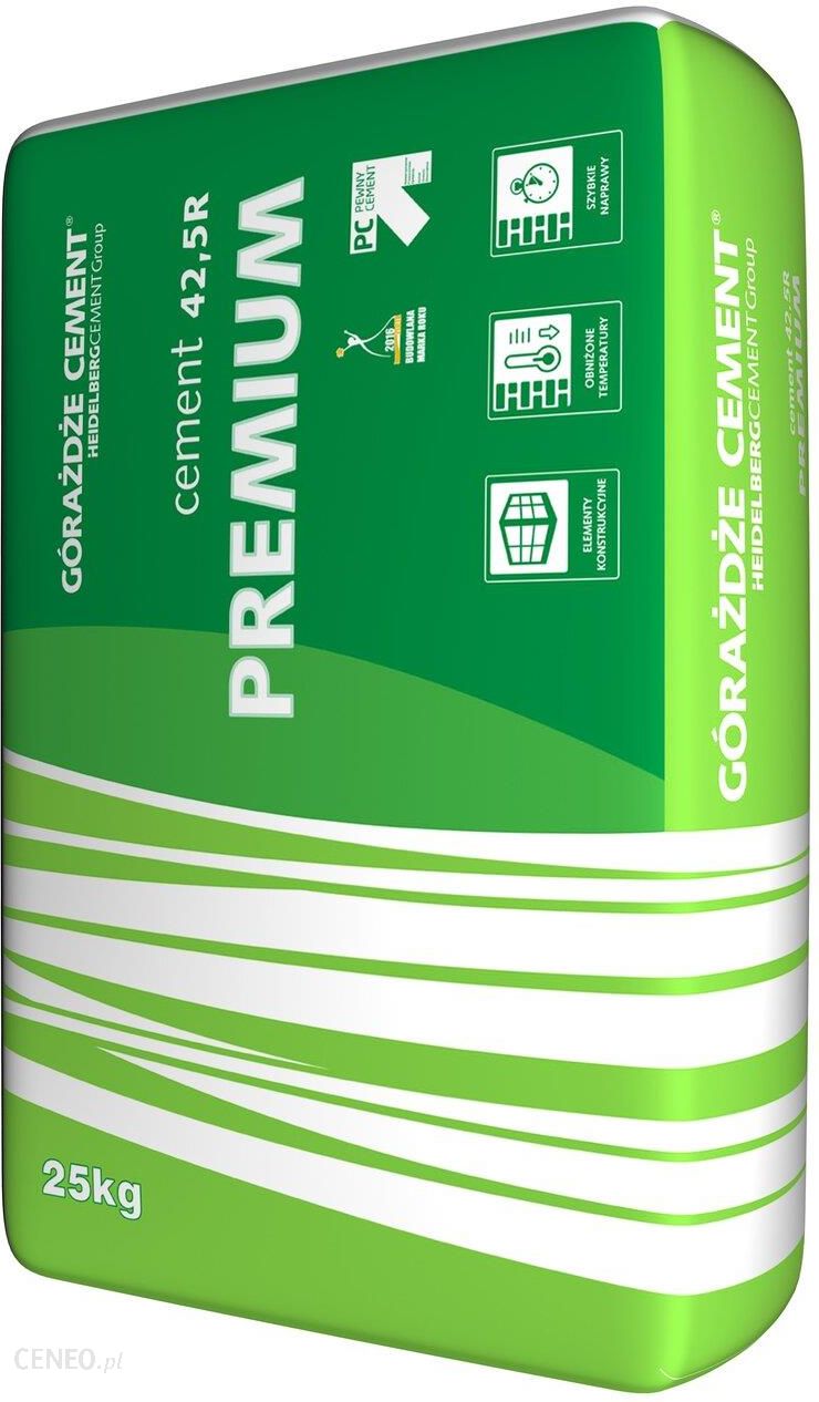 Cement Gorazdze Cement Premium 42 5r 25 Kg Opinie I Ceny Na Ceneo Pl