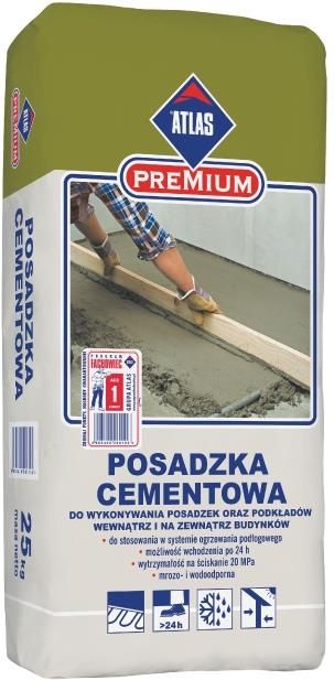 Zaprawa Atlas Posadzka Cementowa Premium 25kg Opinie I Ceny Na Ceneopl 