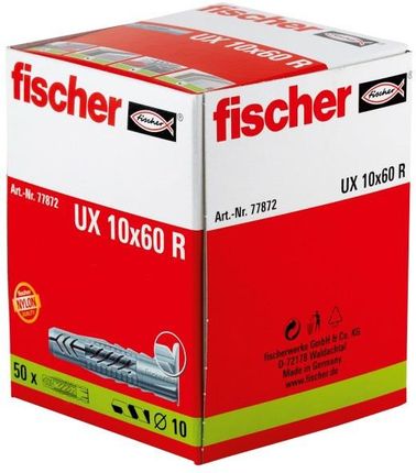 Fischer Kołki Uniwersalne Ux 10 X 60 Mm 50 Szt.