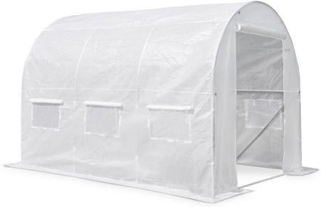 GardenPoint Namiot z wielosezonową folią 2x4,5m biały GAP035