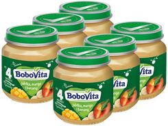 Zdjęcie BoboVita Jabłka Mango I Banany Po 4 Miesiącu 6x125G - Ozorków