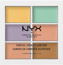 Zdjęcie NYX Professional Makeup Color Correcting Palette Paleta kremowych korektorów Concealer 1,5 g - Toruń