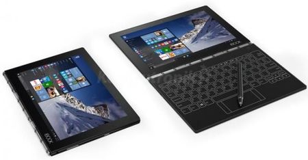 Lenovo YOGA book Win10カーボンブラック（YB1-X91L） Laptop LENOVO Yoga Book YB1-X91L 10,1/x5/4GB/64GB/Win10