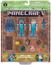 Zdjęcie Tm Toys Minecraft Steve I Alex Zestaw Przetrwania Hardcore - Kraków