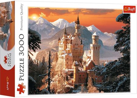 Trefl Puzzle 3000el. Zimowy Zamek Neuschwanstein 33025