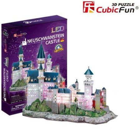 Cubicfun Neuschwanstein Castle LED 3D