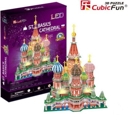 Cubicfun St. Basil´s Cathedral LED 3D