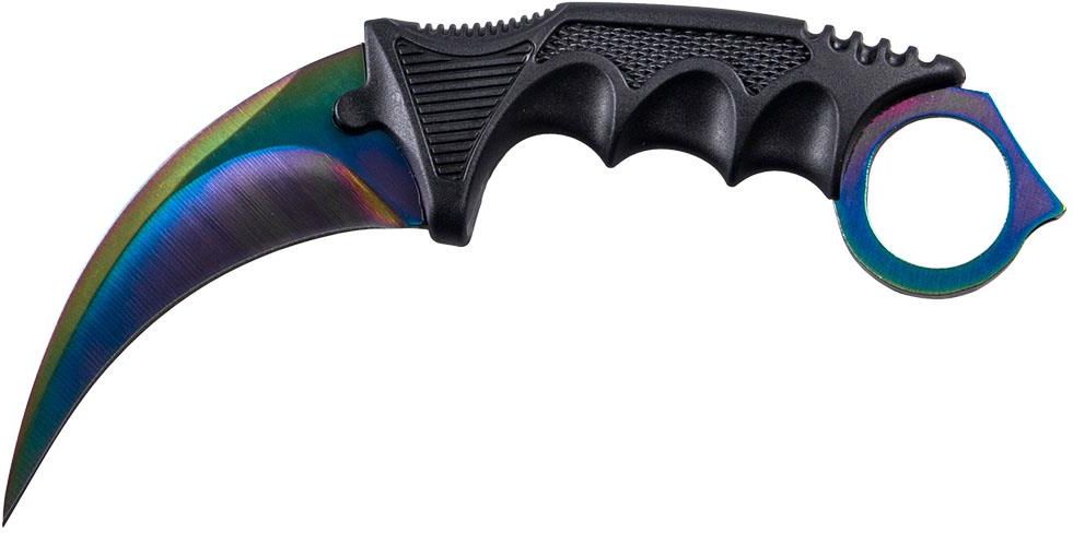 Nóż Karambit Csgo Fade Rainbow Counter Strike