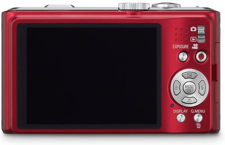 Panasonic LUMIX TZ DMC-TZ10 レッド 動作品　ケース付 中古】Panasonic パナソニック LUMIX DMC-TZ10 レッド