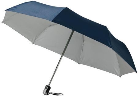 Automatyczny parasol 3-sekcyjny 21.5" - granatowy / szary