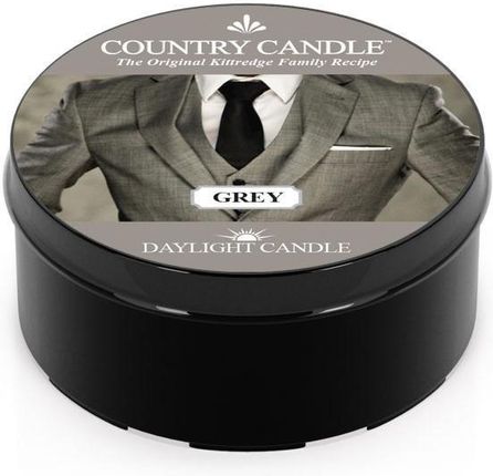 Country Candle Grey Świeca Zapachowa Daylight 1 Knot
