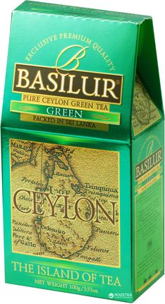 Basilur The Island of Tea Green stożek 100g