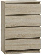 Zdjęcie Topeshop Komoda Szafka Malwa 4 Szuflady Dąb Sonoma 70X40X95 5 - Gubin