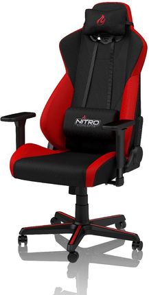 Nitro Concepts S300 Czarno-Czerwony [NCS300BR]