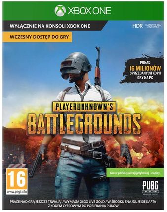 Playerunknown's Battlegrounds (PUBG) (Gra Xbox One)