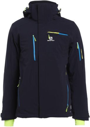 Night Sky Salomon Mens Brilliant Ski Jacket Night Sky Salomon